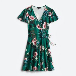 SUNDRESS NWT - Fortune+Ivy Faux Wrap Dress, adorable green sundress